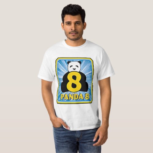 ez Baccarat panda 8 T_Shirt