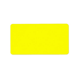 EZ-C Bold Yellow Inkjet Labels