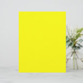 EZ-C Bold Yellow Writing Paper/Letterhead (Standing Front)