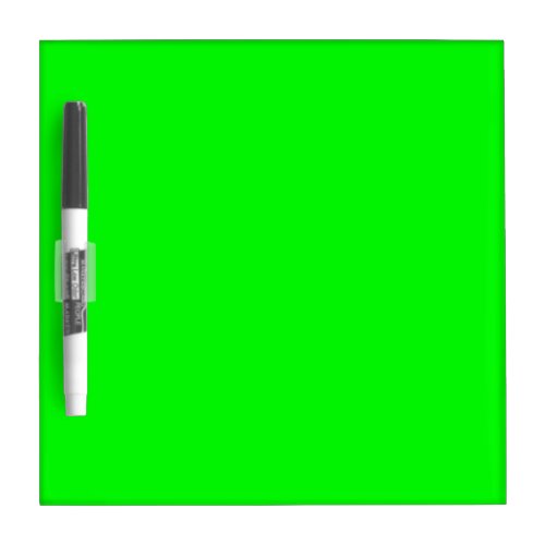 EZ_C Bright Green Dry Erase Board
