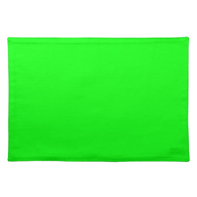 EZ-C Bright Green Placemat (Front)