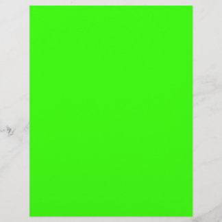 EZ-C Bright Green Writing Paper/Letterhead