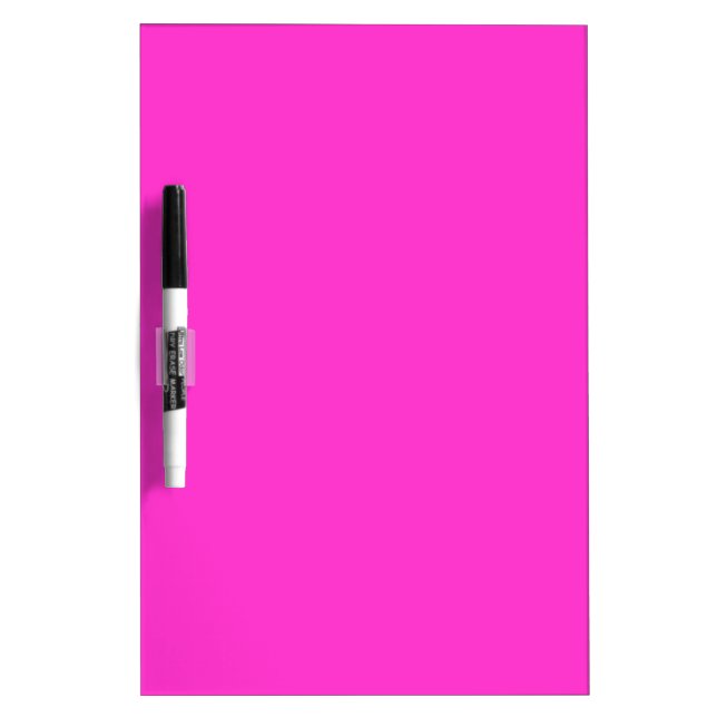 EZ-C Bright Pink Dry Erase Board (Front)