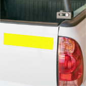 EZ-C Bright Yellow Sign Template/ Bumper Sticker (On Truck)