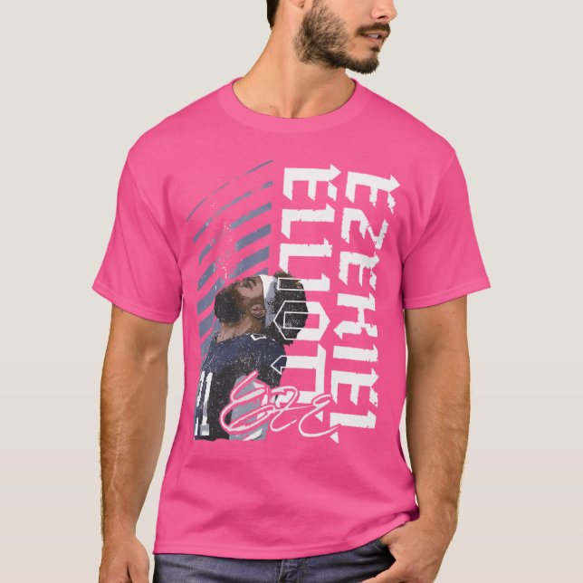 Ezekiel Elliott Dallas Spray T-Shirt (Front)