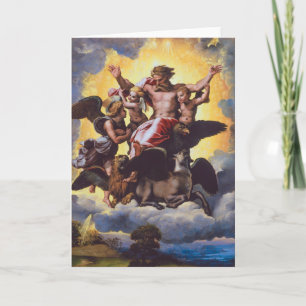 Ezekiel's Vision Raphael Card