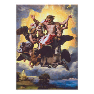 Ezekiel's Vision Raphael Photo Print