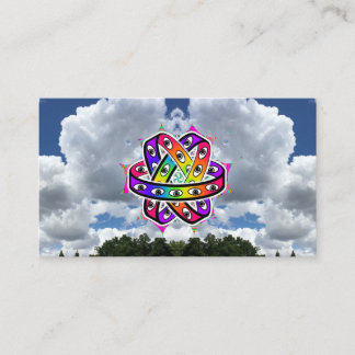 Ezekiel's wheel ( Add Words) Business Card