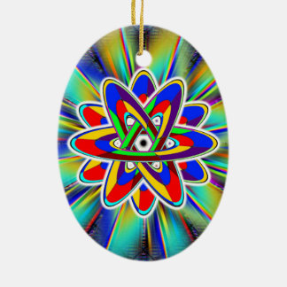 "Ezekiel's Wheel" Ceramic Ornament