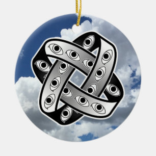 Ezekiel's Wheel Ceramic Ornament