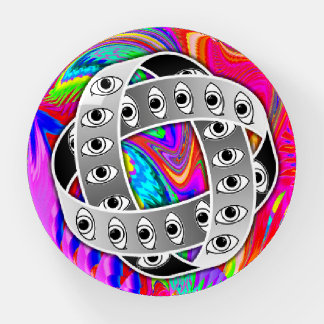 Ezekiel's Wheel - Glass Paperweight