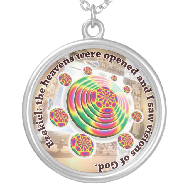 Ezekiel's Wheel Necklace (Front)