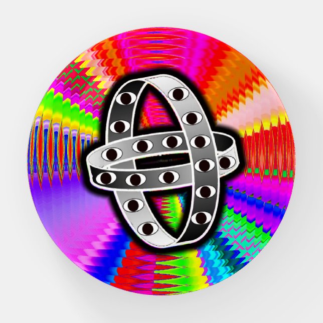 Ezekiel's Wheel Paperweight (Front)