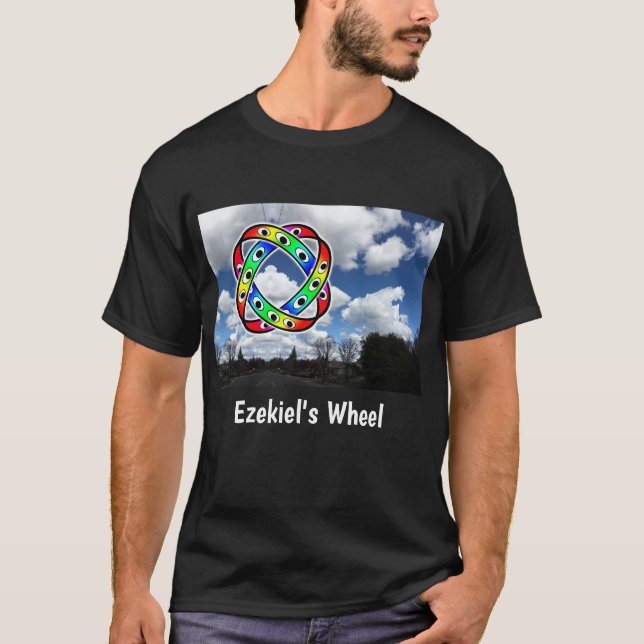 Ezekiel's Wheel - UFO T-Shirt (Front)