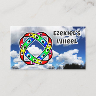Ezekiel's Wheel (you may change the words) Business Card