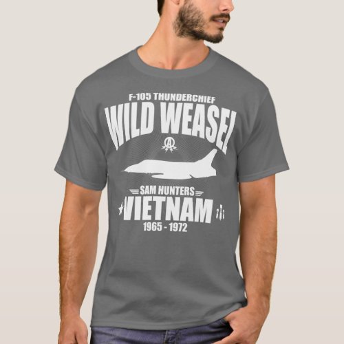 F105 Thunderchief Wild Weasel  T_Shirt