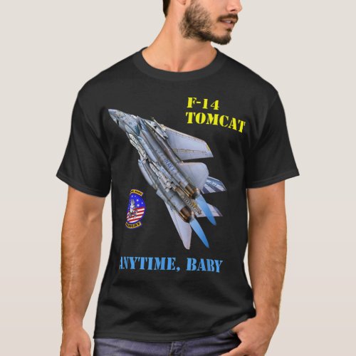 F14 Tomcat  Fleet Defense Interceptor  T_Shirt