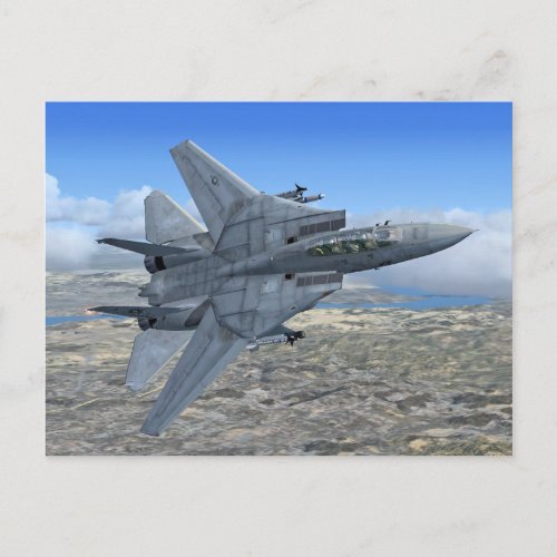 F14 Tomcat Postcard