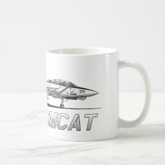 F14 Tomcat VF-103 Jolly Rogers - drawing Coffee Mug