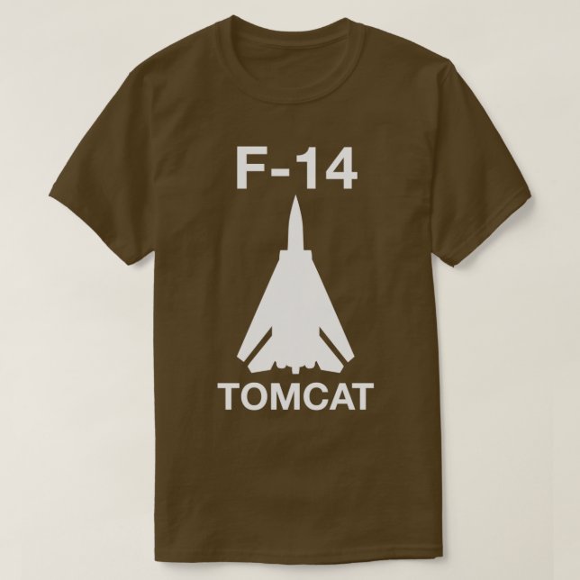 F14 TomcatTShirt 1  T-Shirt (Design Front)