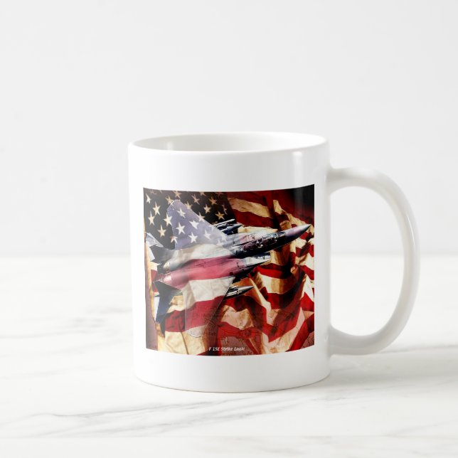F15 Strike Eagle 2 Coffee Mug (Right)