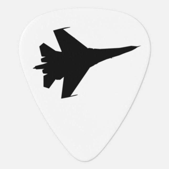 F16 Silhouette Guitar Pick (Front)
