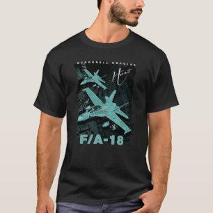 F18 Hornet Us Air Force Fighterjet T-Shirt