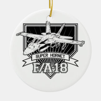 F18 Super Hornet Ceramic Ornament