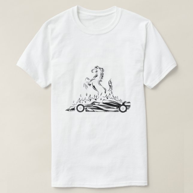 F1 Car  T-Shirt (Design Front)
