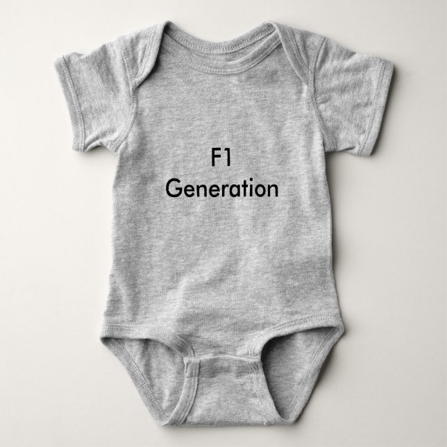 F1 Generation Baby Bodysuit (Front)