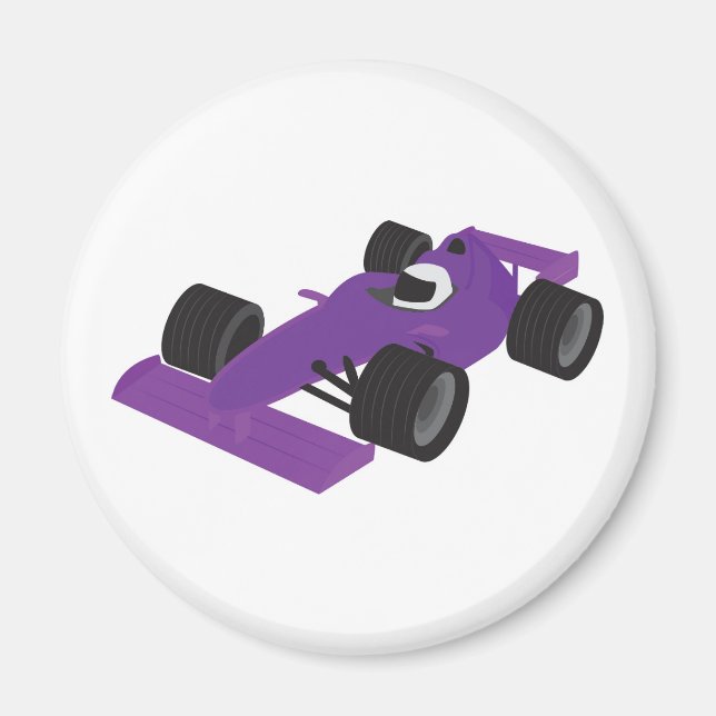 F1 Race Car Magnet (Front)