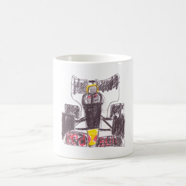 F1 Red Bull Coffee Mug (Center)