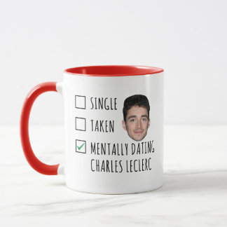F1, Single Taken Mentally Dating Charles Leclerc Mug