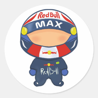 F1 Sticker RedBull Max Verstappen Formula