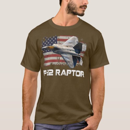 F22 Raptor  Cool Fighter Jet F22 Raptor Jet Long S T_Shirt