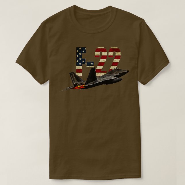 F22 Raptor Drone   1  T-Shirt (Design Front)