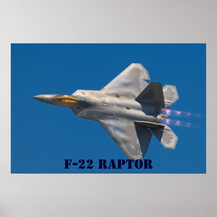 F22 RAPTOR PRINT