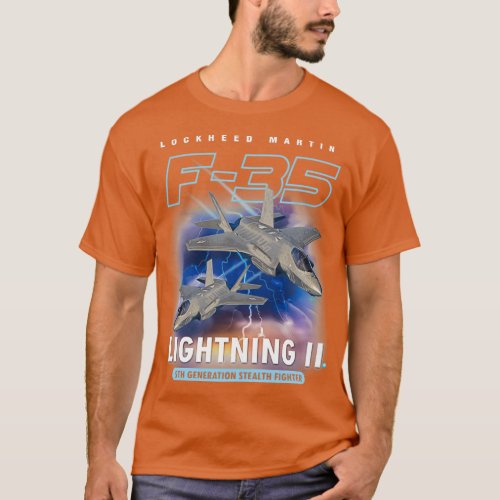 F35 Lightning II Pilot Gift  T_Shirt