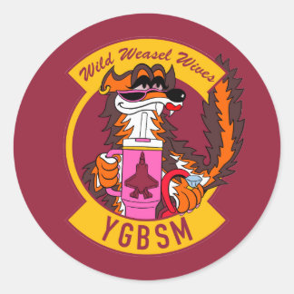 F35 Wild Weasel Wives Sticker