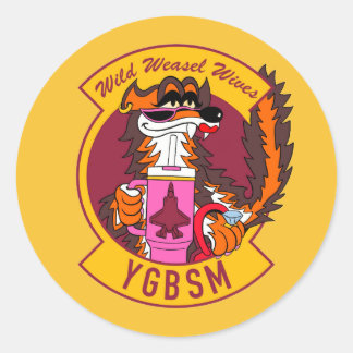 F35 Wild Weasel Wives Sticker