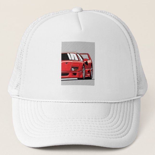 F40 Racing Trucker Hat