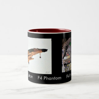 F4 Cockpit, F4 Phantom, F4 Phantom     F4 Phant... Two-Tone Coffee Mug