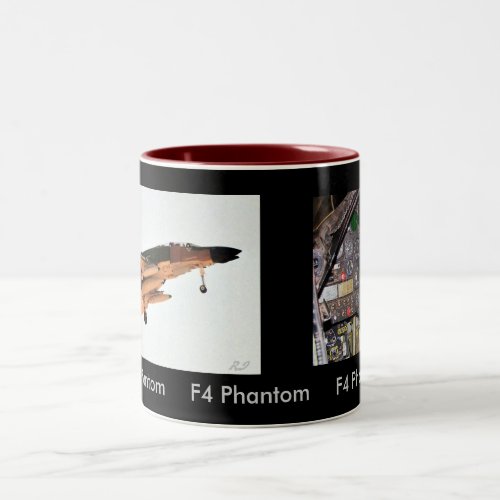 F4 Cockpit F4 Phantom F4 Phantom     F4 Phant Two_Tone Coffee Mug