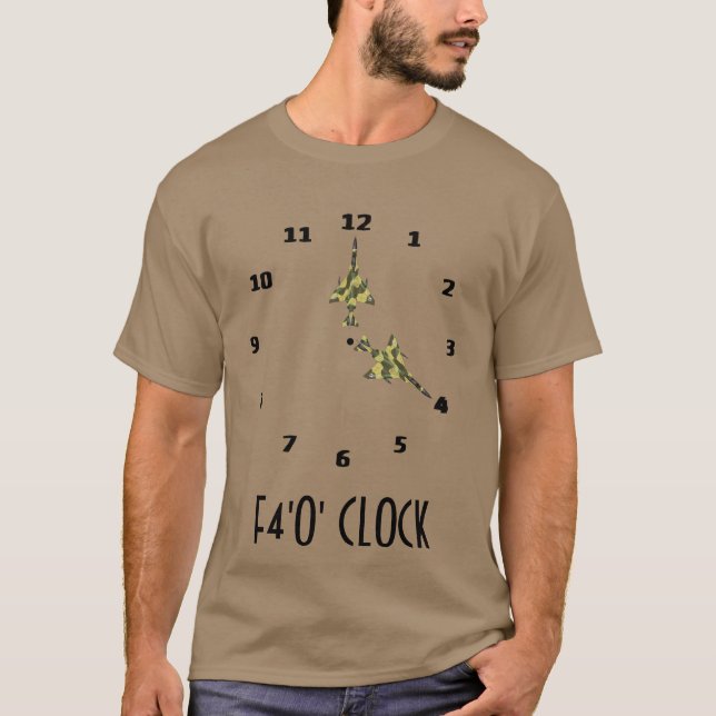 F4 O Clock Phantom Tee. T-Shirt (Front)