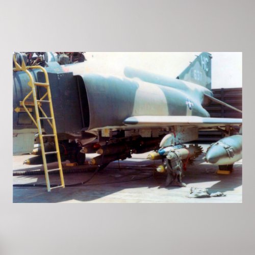 F4 Phantom Fighter Jet Options 1969 Poster