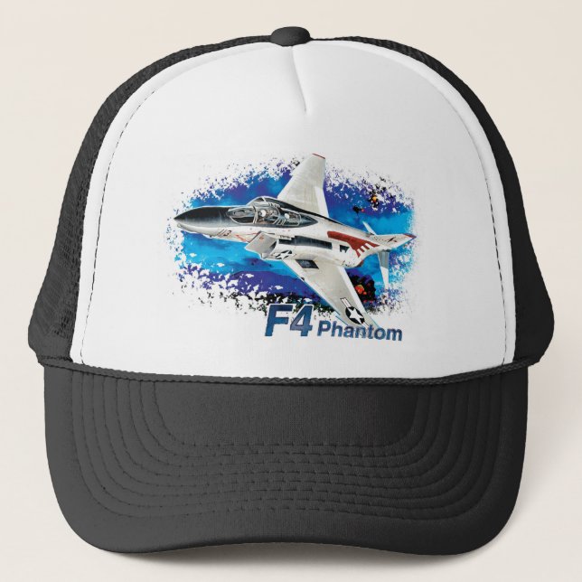 F4 Phantom McDonnell Douglas Trucker Hat (Front)