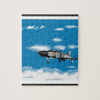 F4 Phantom Navy Jet Fighter Jigsaw Puzzle
