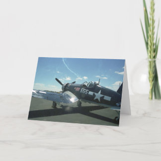 F4U-1 Corsair Greeting Card
