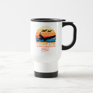 F4U Corsair – Bent-Wing Beauty - Pilot Gifts  Travel Mug