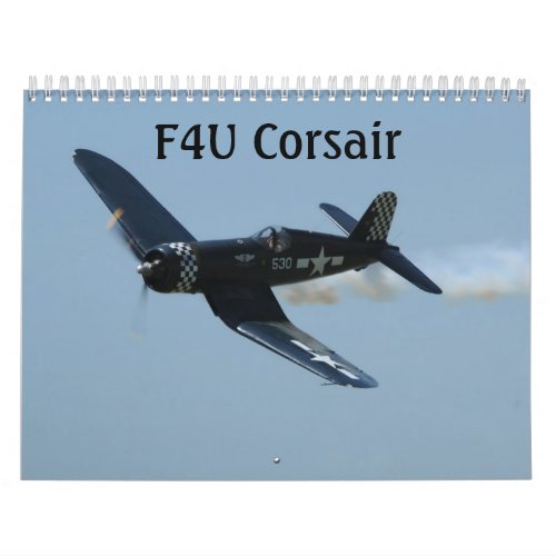 F4U Corsair  Calendar